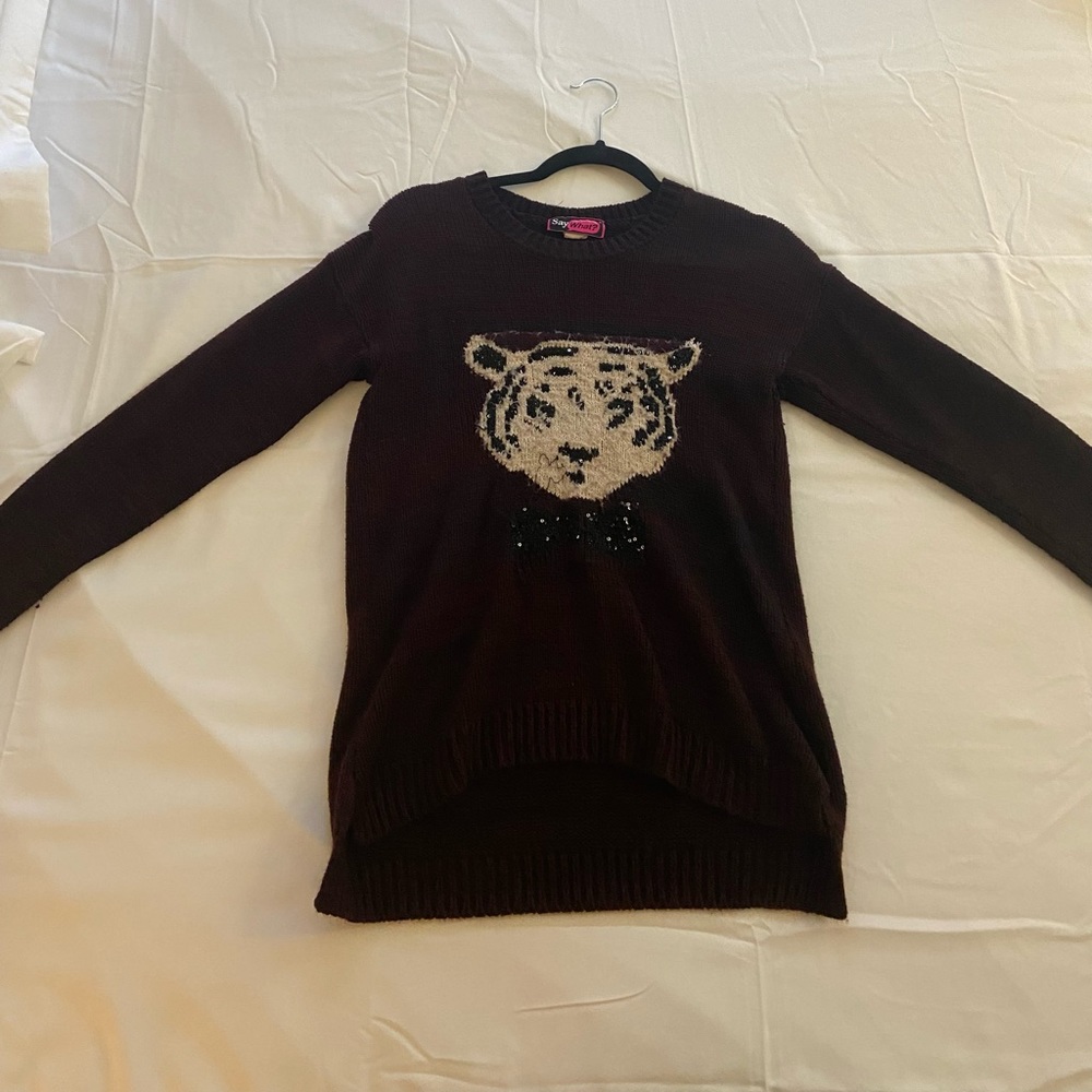 Size: M, Color: burgundy